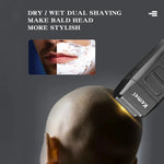 Barbeador Elétrico Multifuncional Kemei Professional Masculino KM-1102  Dupla Face