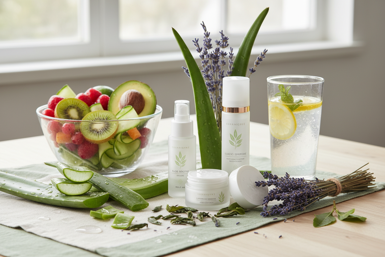 crie uma imagem personalizada entre beleza e saúde